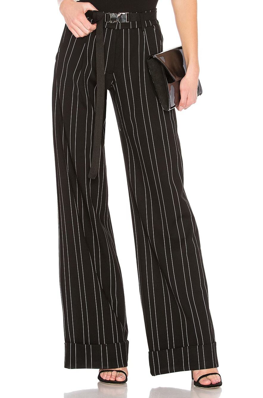 I.AM.GIA Mira Pants - Black Pinstripe size Small